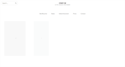 Desktop Screenshot of cindyim.com